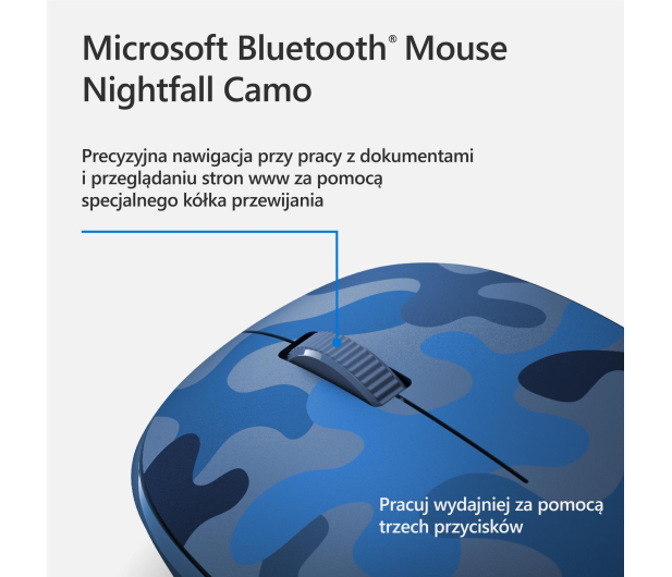 Microsoft Bluetooth Mouse Nightfall Camo - 695185 - zdjęcie 7